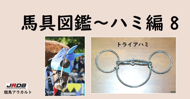 馬具図鑑 - 2020-02｜JRDB 競馬アラカルト｜note