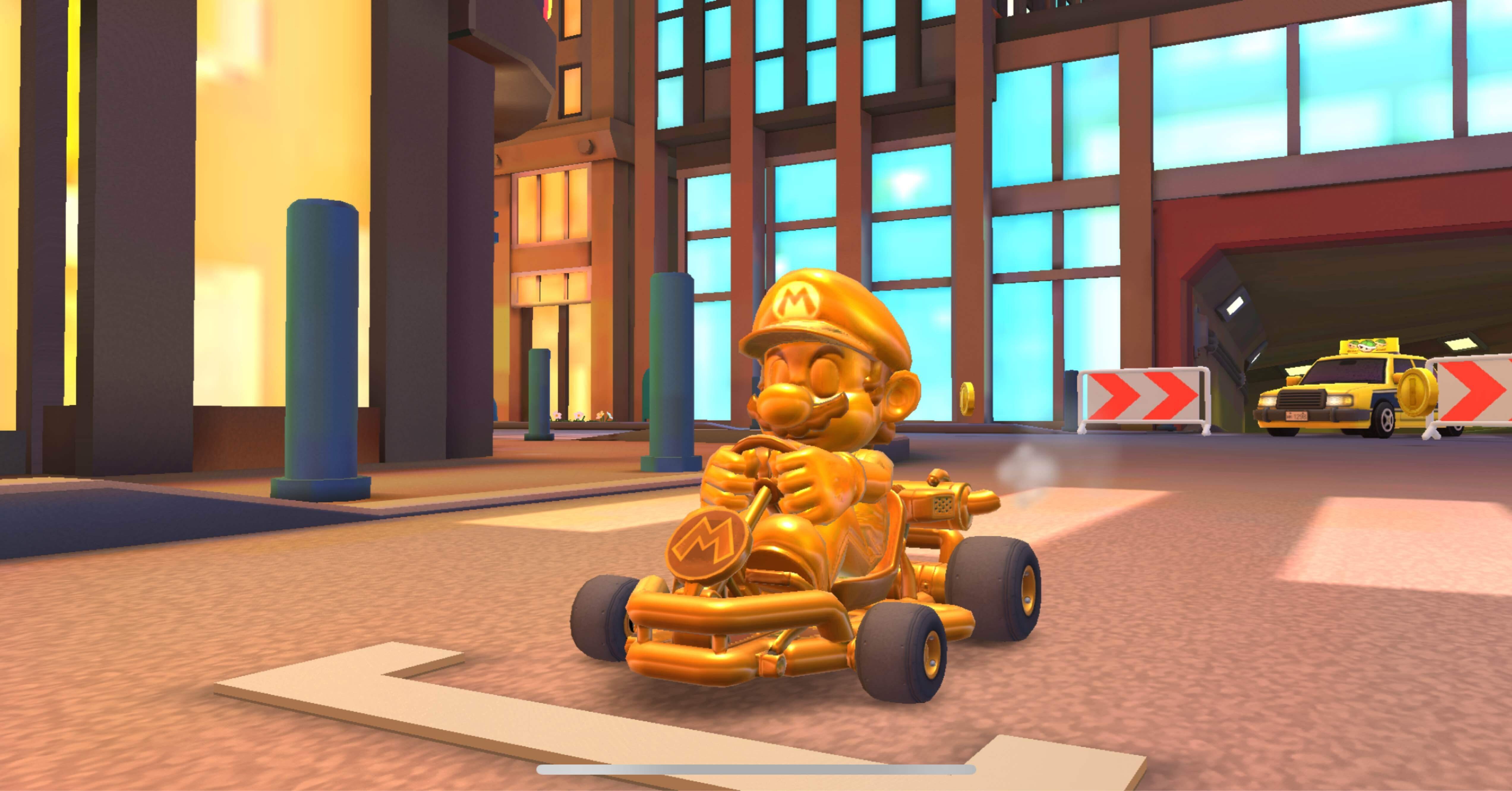 ゴールドマリオ 【マリオカートツアー ドライバー情報】｜cm