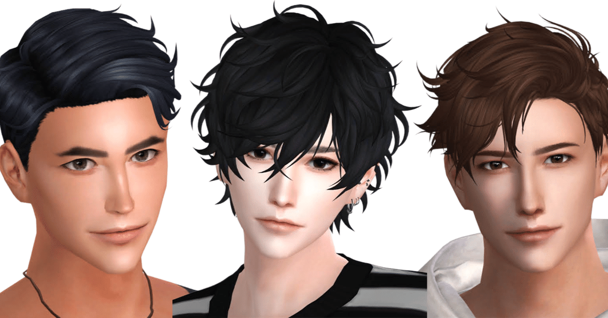 Sims4 男性スキンCC紹介｜アイク