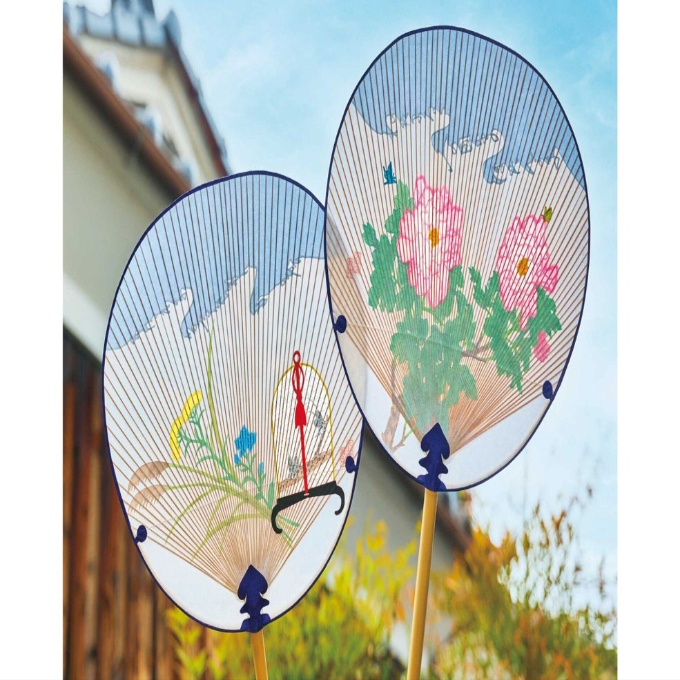 撫川うちわ］涼と美を兼ね備える逸品（岡山市）｜ほんのひととき