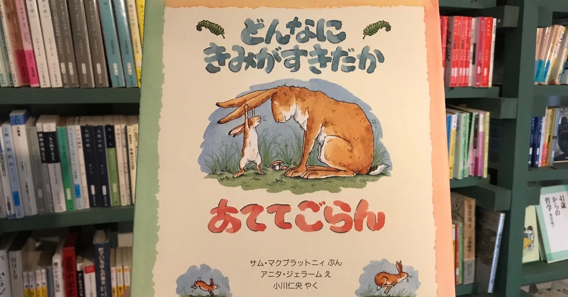 読書感想文】『どんなにきみがすきだかあててごらん』【絵本】｜自分を