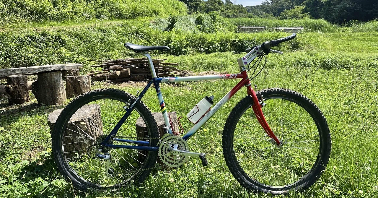 90年代MTB】リッチーP21でトレイルライド｜Junya Yujiri