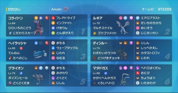 シーズン27最終963位R1859】漢のフルアタギラティナ構築｜れんぴょろ