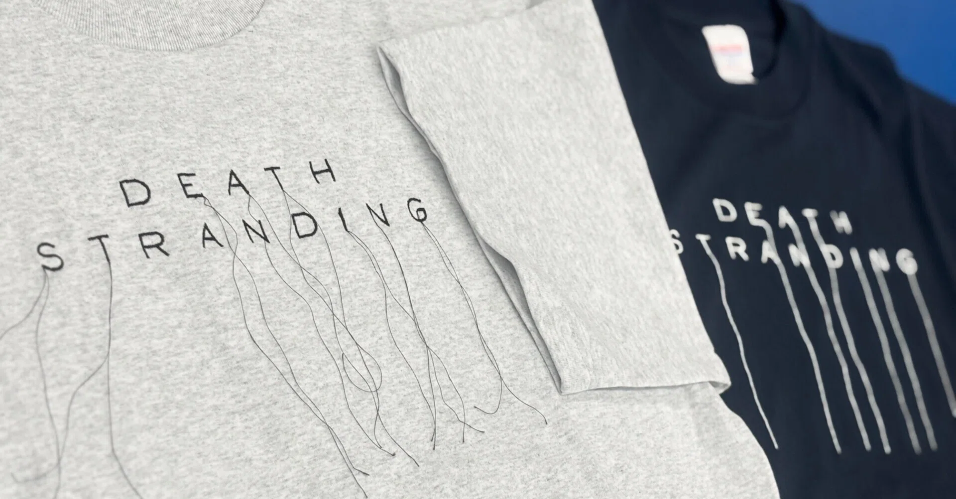 待望のデスストランディング2が発売したのでTシャツに刺繍してみた