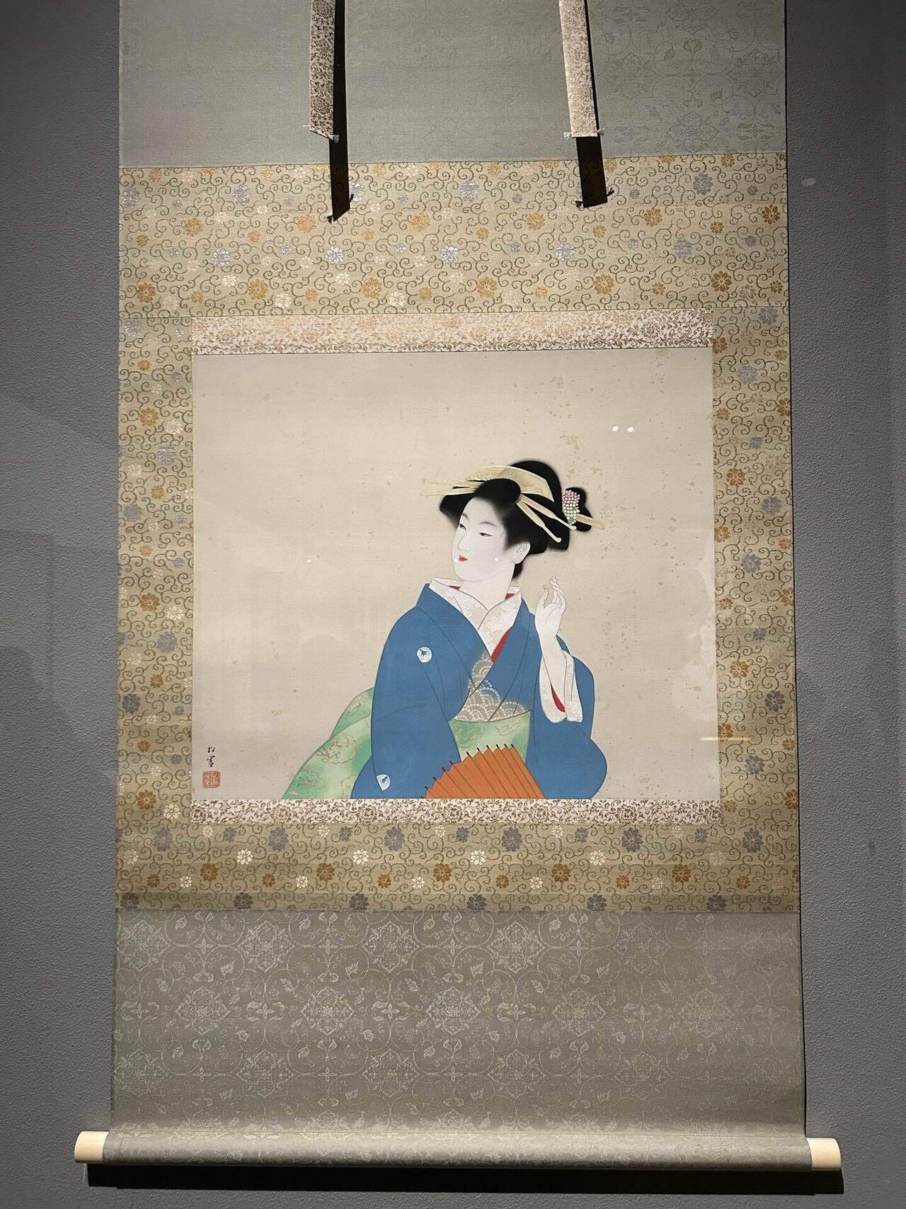 山種美術館「上村松園と麗しき女性たち」と五島美術館「極上の仮名」を