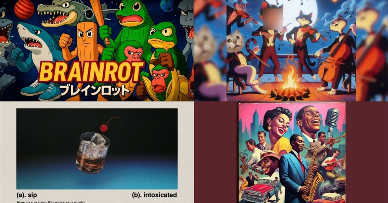 AI音楽を本当に楽しんでいるのは誰なのか？――ニコニコの最底辺から生まれた『YAJU&U』と、世界を蝕む『BRAINROT』の謎｜すら