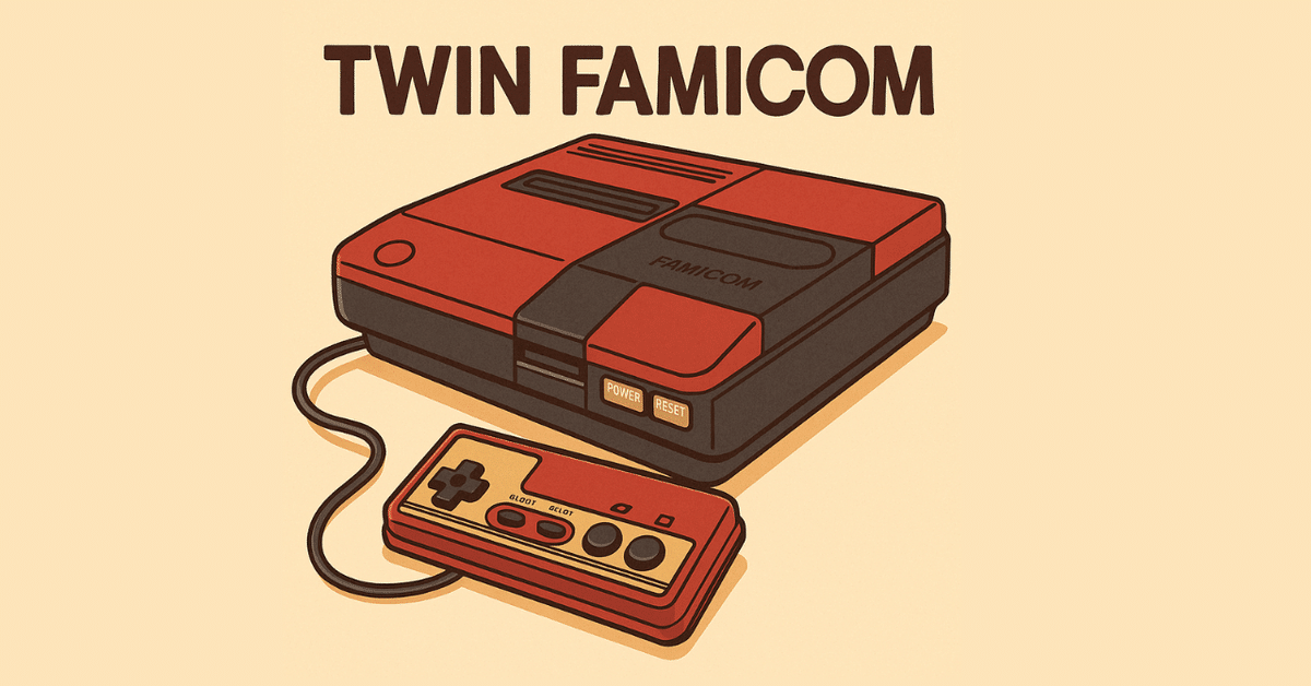 ツインファミコン赤セット ツインファミコンが“実機”として輝く理由】令和のレトロゲーマー
