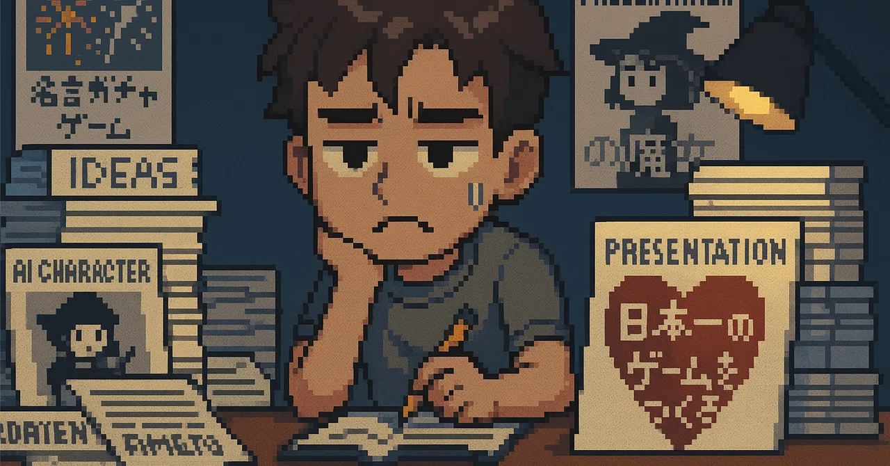 日本一のゲームをつくる Part14〜課〜──宿題の進め方｜ポーン_YA(K)KOH GAMES