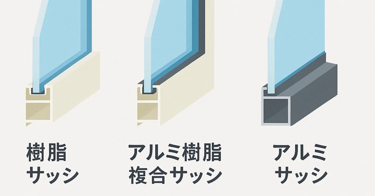 【断熱性が段違い】樹脂サッシ・アルミ複合・アルミサッシを徹底比較!後悔しない窓選びとは?|後悔しない家づくり図鑑【ノンバイアス式】