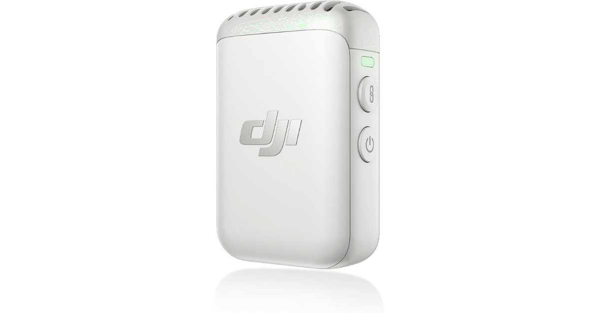 DJI Mic 2 トランスミッター パールホワイト ワイヤレスマイク