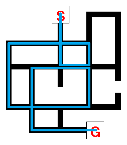 右折禁止迷路_例_解答