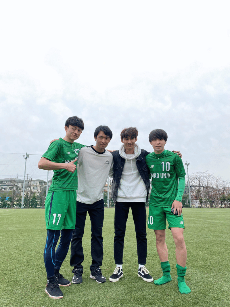 和光大学 Friendly Match 江口 龍樹 Note