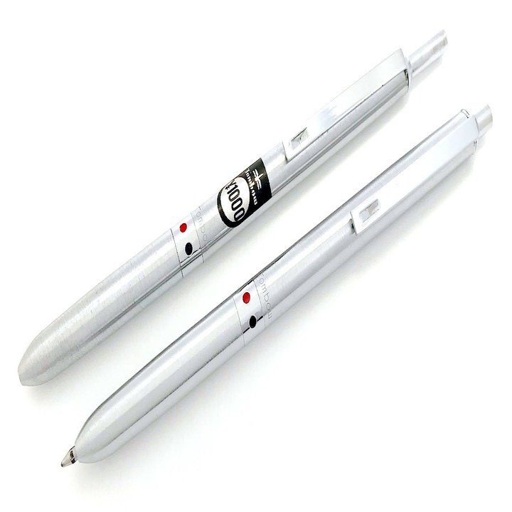 今日の文房具 トンボ鉛筆二色ボールペン シャー坊 Note