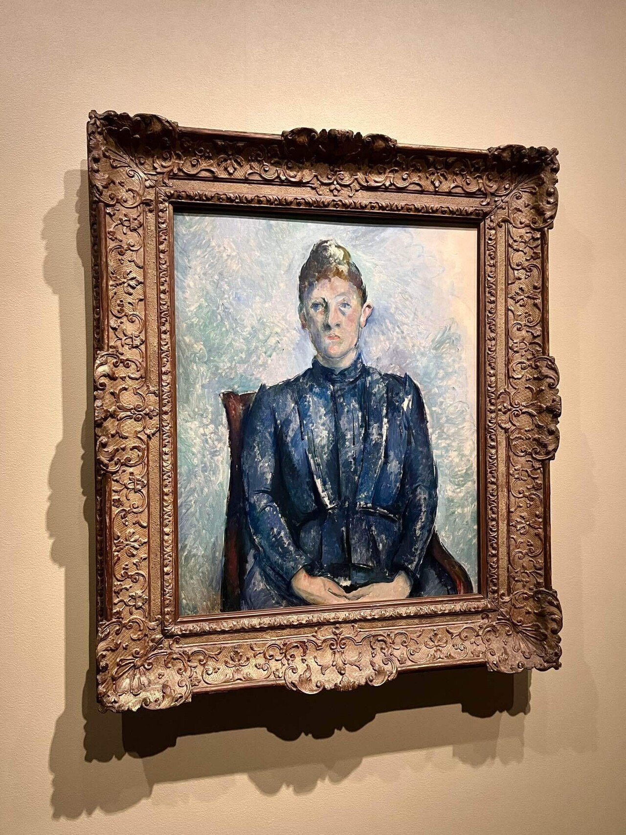 現代アート　額縁付き　絵画　ワールドアートコレクション　ノルテ　フラグメンツ 初めてのリアル絵画 【アート鑑賞日記】 「ルノワール・セザンヌ