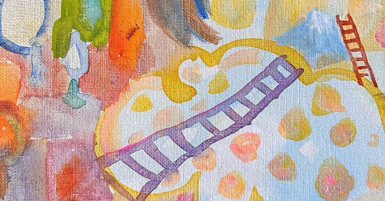 絵画 ★TKM★甘い風の故郷 他1点 原画 新しい段階、あまのじゃくの絵は感情の地層｜こうだ ともこ Gemo