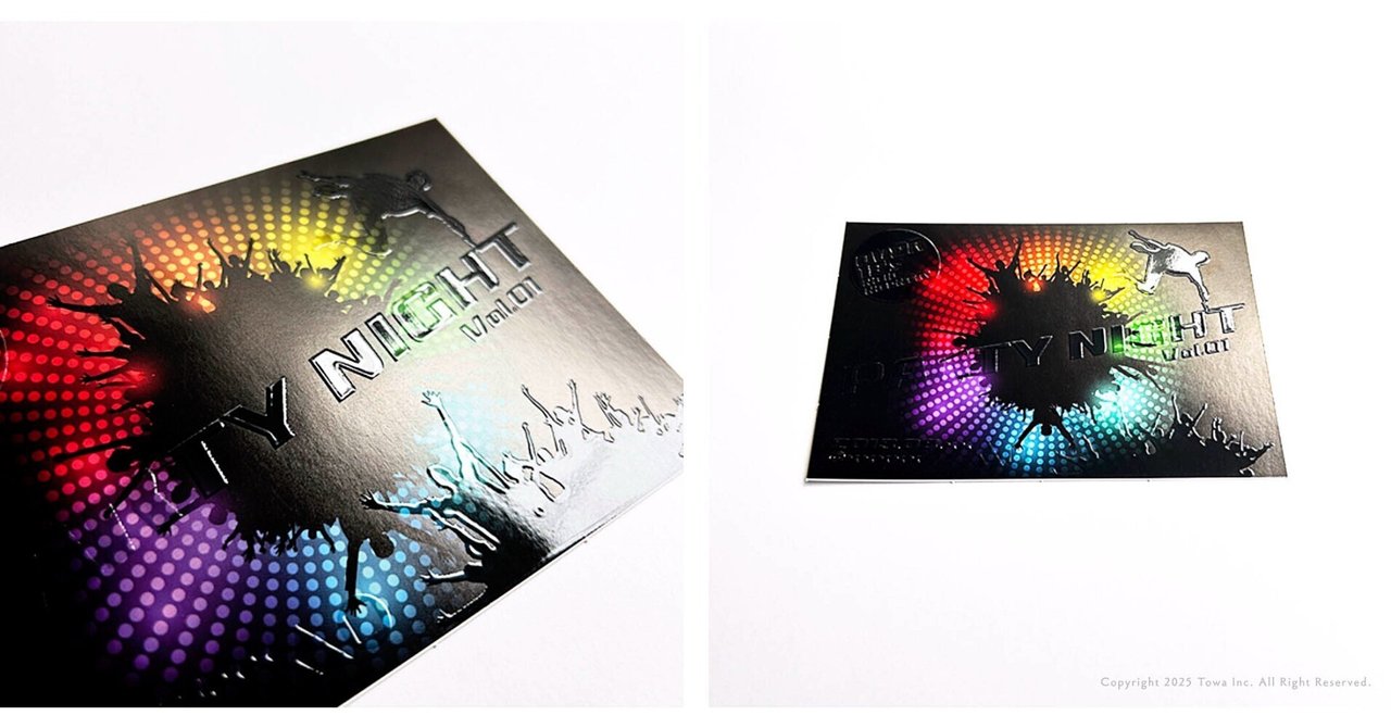 五感で魅せる！夏の販促に「UV厚盛りニス」｜デザイナーのための印刷