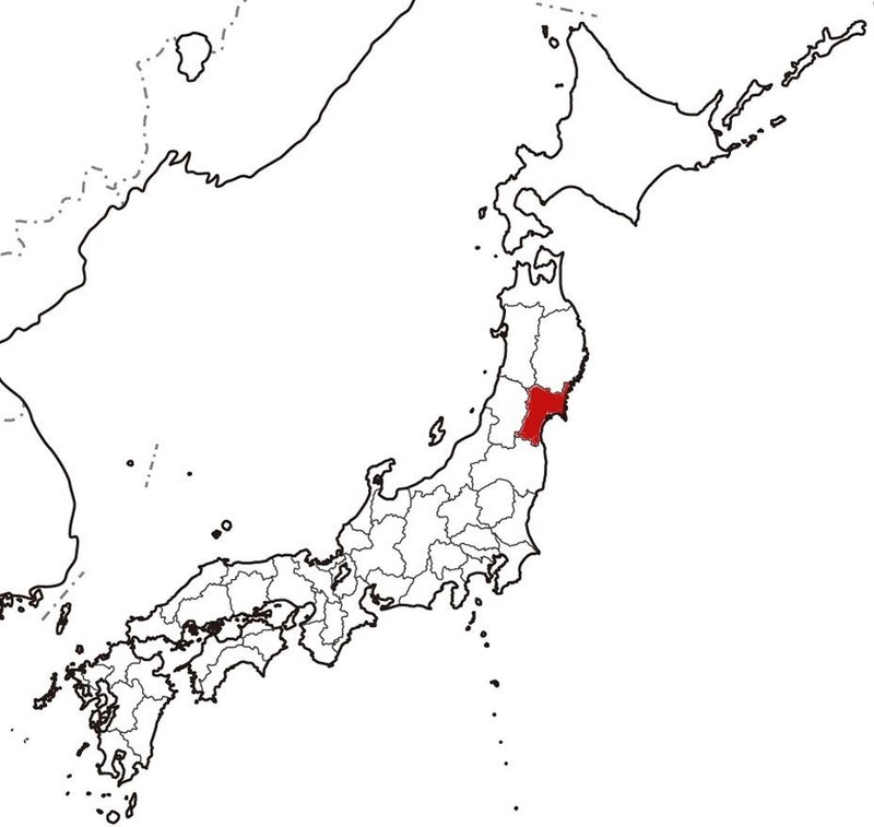 日本地図_宮城