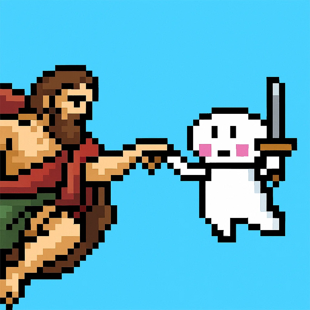 ChatGPTの画像生成でドット絵を作って遊んでみた②(世界の名画編 ChatGPTの画像生成でドット絵を作って遊んでみた②(世界の名画編