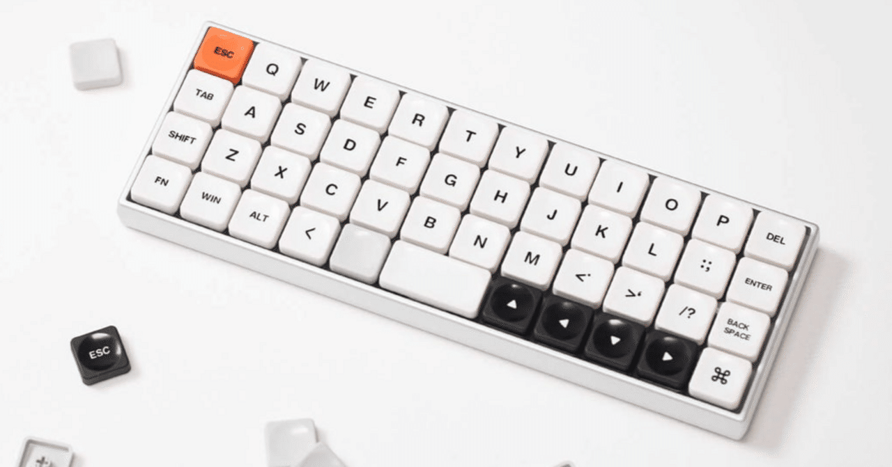 コンパクトな40%キーボードが気になる｜sutero（ステロ）