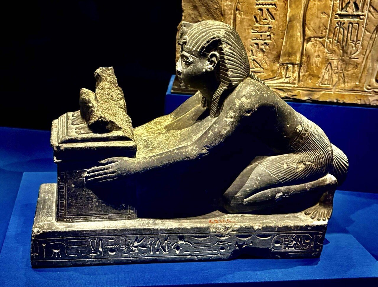 エジプト ラピスラズリ ファラオ 像 ラムセス大王展 古代エジプト最強ファラオが来日中〜エジプトの