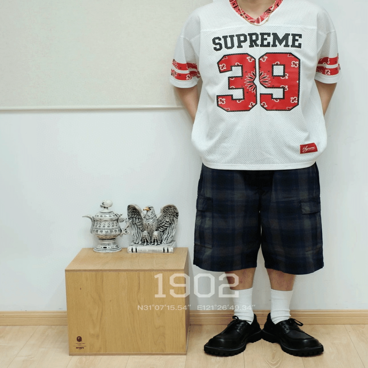 シュプリーム バンダナ フットボールジャージ SS25｜Fog Kicks