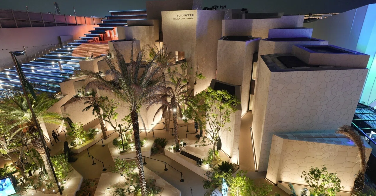 大阪・関西万博2025：美しきサウジアラビアパビリオン！！【EXPO2025