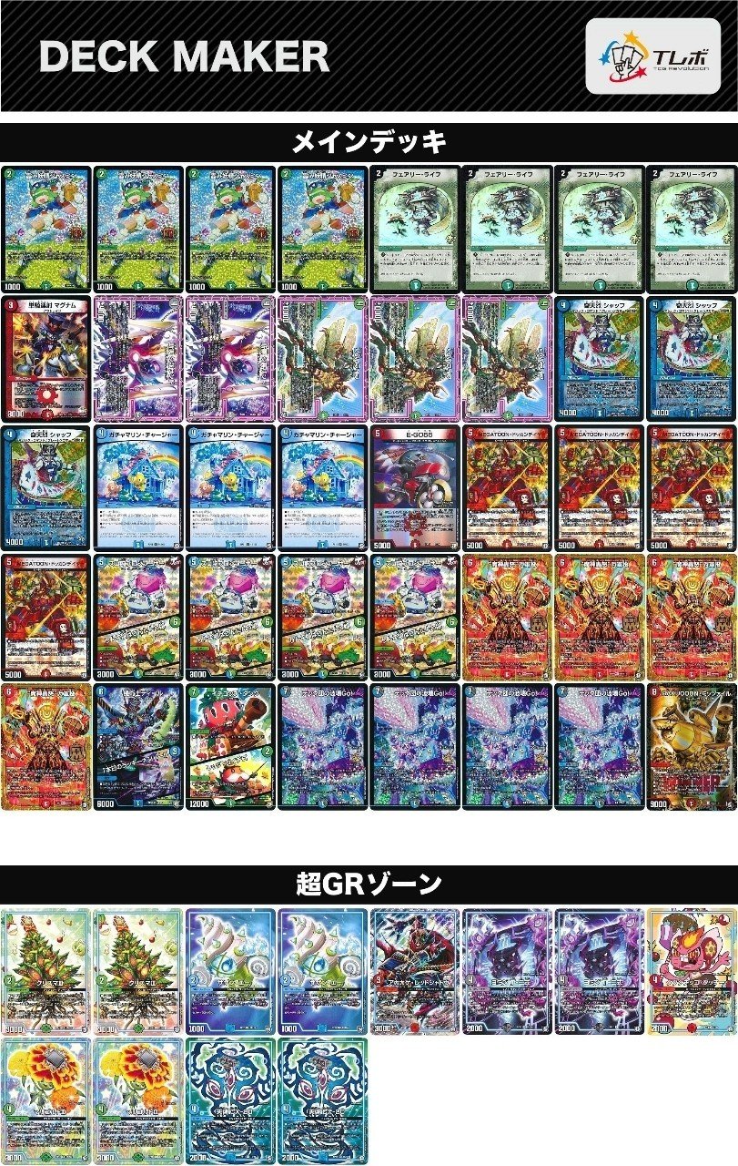 4cドッカンデイヤー　ゲートボール　52枚　デッキ 4cドッカンデイヤー ゲートボール 52枚 デッキ （ZweiLanceの1か
