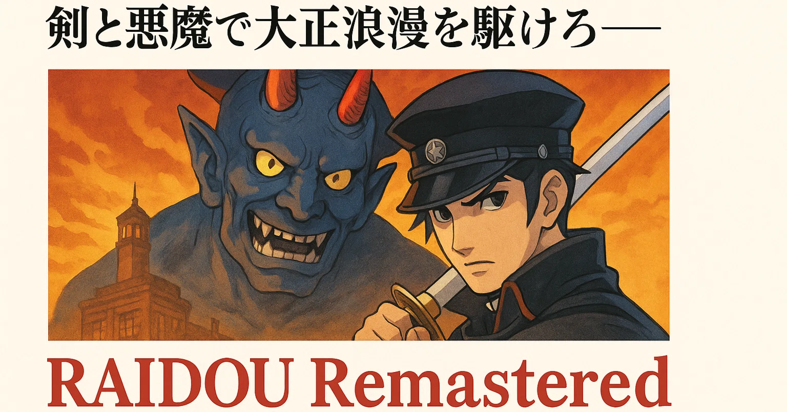 2025年最新版】RAIDOU Remastered 超力兵団奇譚 Switchで蘇る“和製探偵