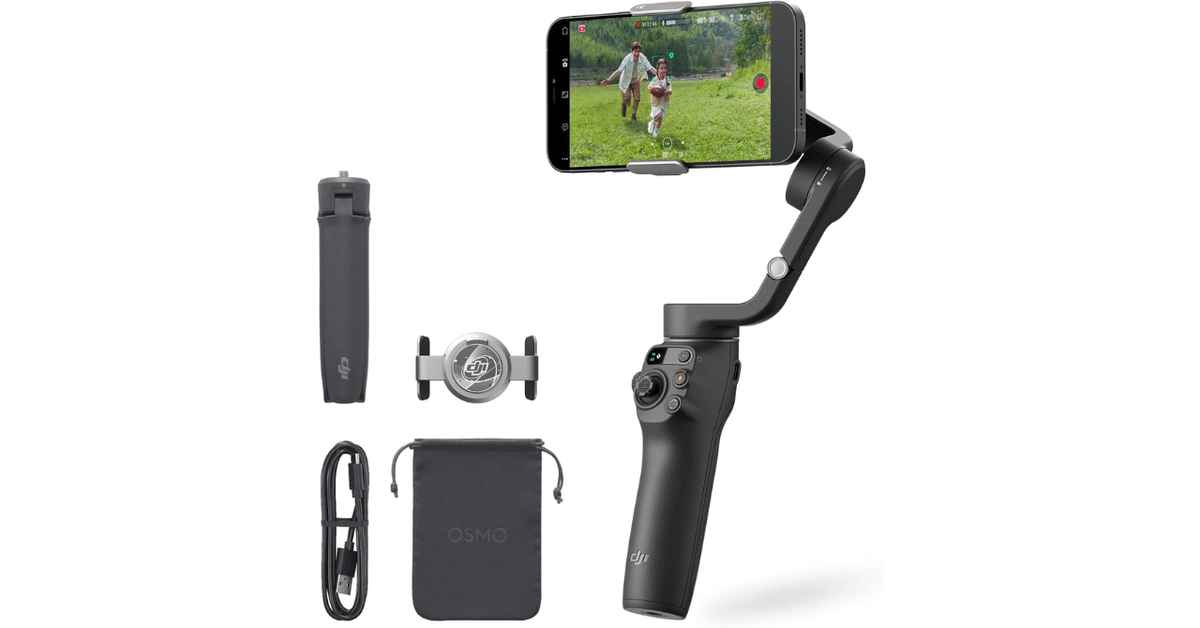 【新品】OSMO MOBILE 6 [スレート グレー]（開封のみ） DJI Osmo Mobile 6 スレートグレー 3軸ジンバル｜GetGadgetGot