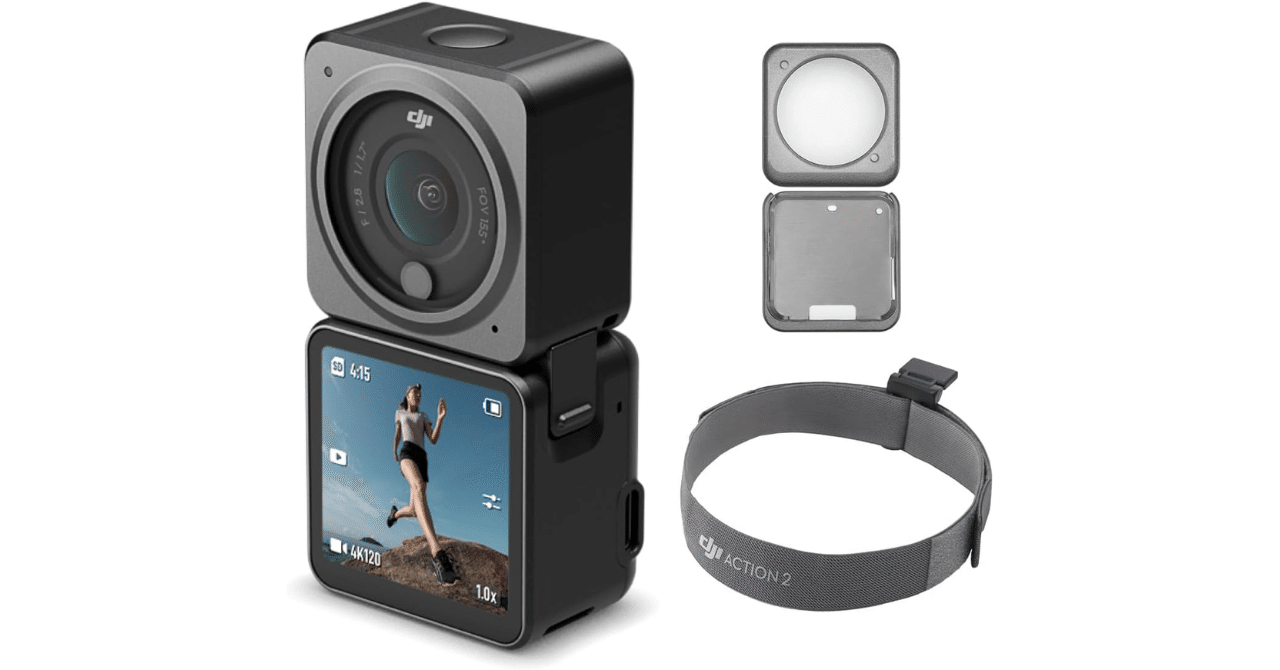 ビデオカメラ DJI Action 2 Dual-Screen Combo Amazon.co.jp: DJI Action 2 Dual Screenコンボ(32GB) アクション