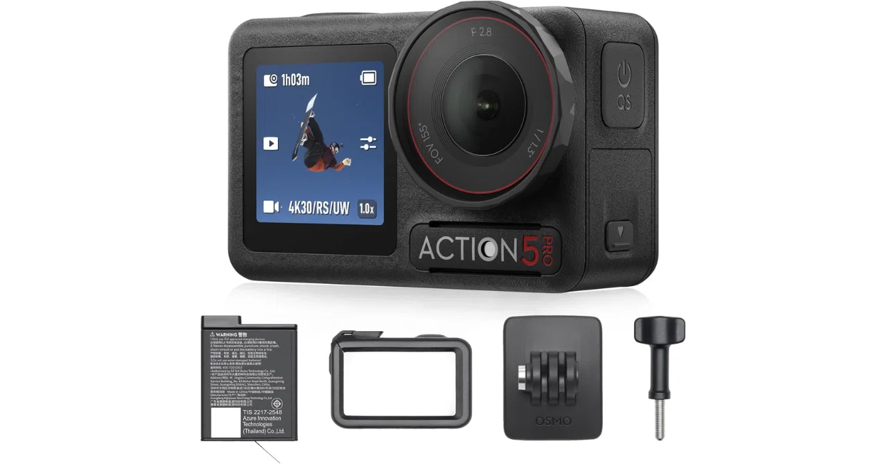DJI Osmo Action 5 Pro スタンダードコンボ 4Kアクションカメラ 