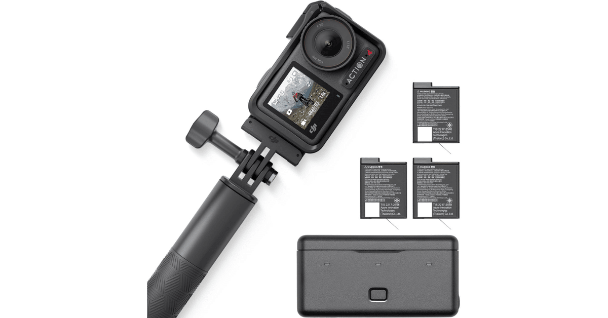 【美品】OSMO Action [4K対応 /防水] Amazon.co.jp: DJI アクションカメラ Osmo Action 4