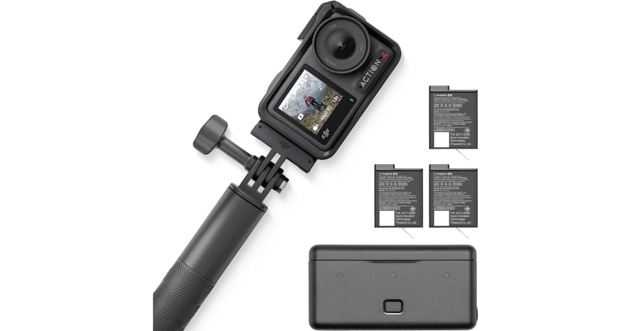 DJI Osmo Action 4 アドベンチャーコンボ 4K防水カメラ｜GetGadgetGot