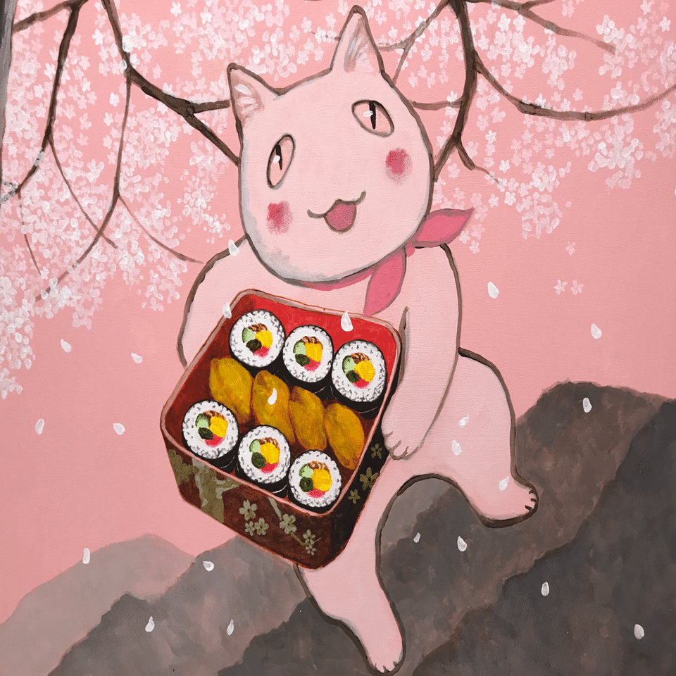 夜廻り猫原画展 大盛況！ファンも丸善さんも優しかった～｜Azusa Mizuno