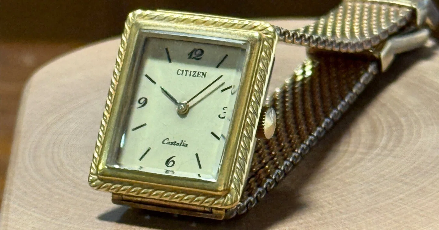 CITIZEN シチズン カスタリア 4-676807 S 時計 ジャンク 不動