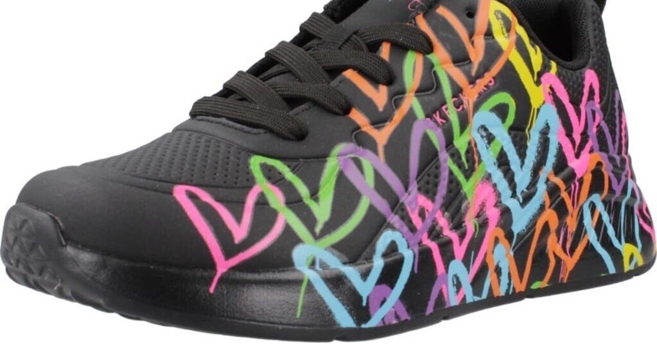 【美品】スケッチャーズ スニーカーUNO LITE-Heart ofレディース SKECHERS スケッチャーズ スニーカー レディース UNO LITE HEART