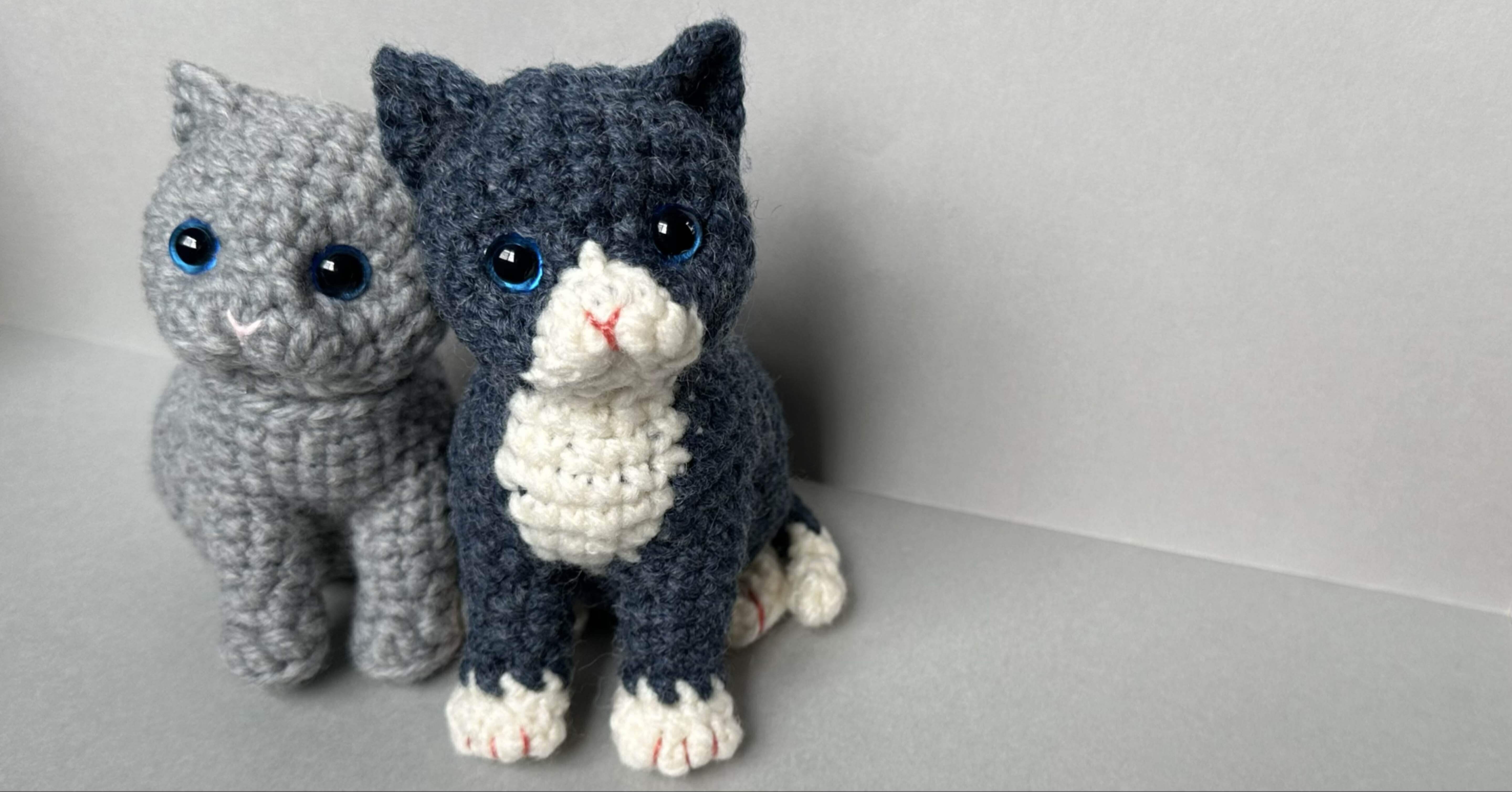 ネコミ あみぐるみ【受注制作いたします】 50740d928acc9d539c08ef4cc9b598