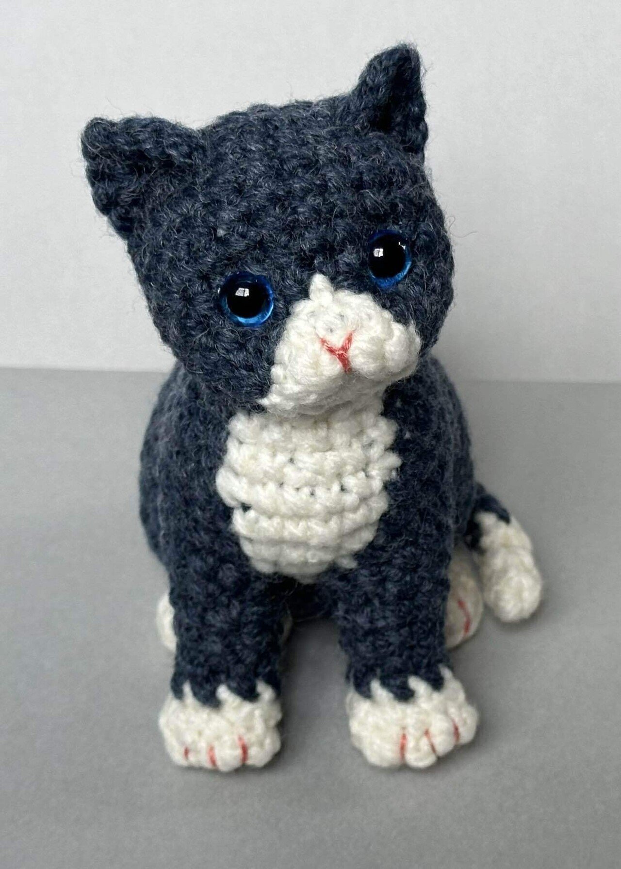 猫のあみぐるみ｜まろん・ど・もんぶらん