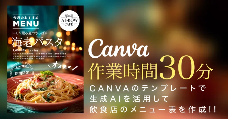 CanvaのAI機能を使ってみた