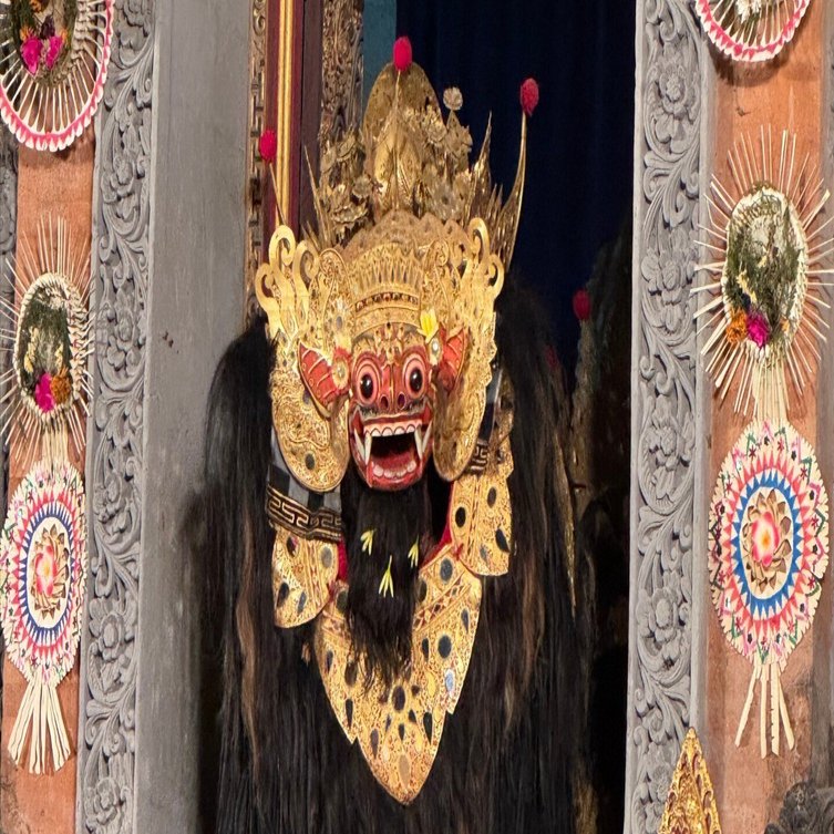 【楽園の休日】行ったつもりでバリ島土産『善の象徴バロン』☆ubud木彫りの壁掛☆ 楽園の休日】行ったつもりでバリ島土産『善の象徴バロン』☆ubud