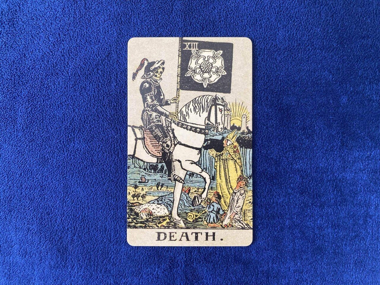タロットカード【死神｜DEATH.】超ざっくり解説｜ほのか