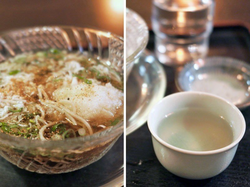 冷たい釜揚げしらす蕎麦|サカキシンイチロウ 冷たい釜揚げしらす蕎麦|サカキシンイチロウ