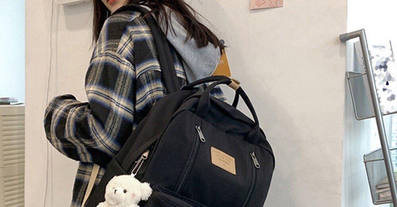 BMSG バックパック リュック　チャーム付き 💗🎒かわいさも実用性も両立！くまチャーム付き大容量リュック