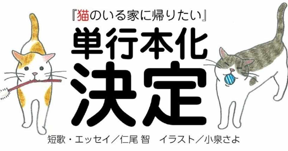 雑誌 ネコまる 猫びより 連載の単行本化決定 仁尾智 Note