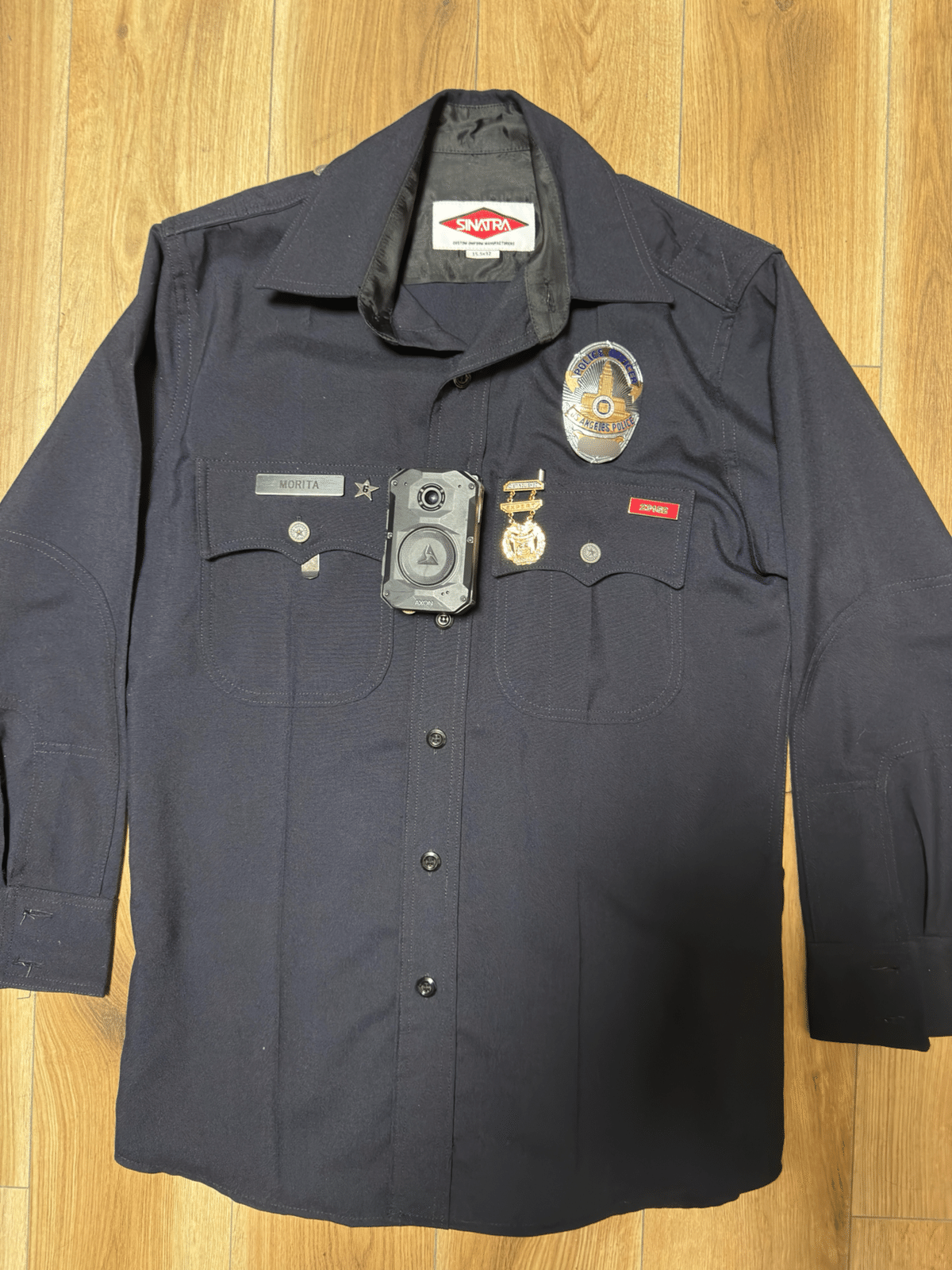 LAPD　実物ユニフォームシャツ LAPDのユニフォーム｜Morita