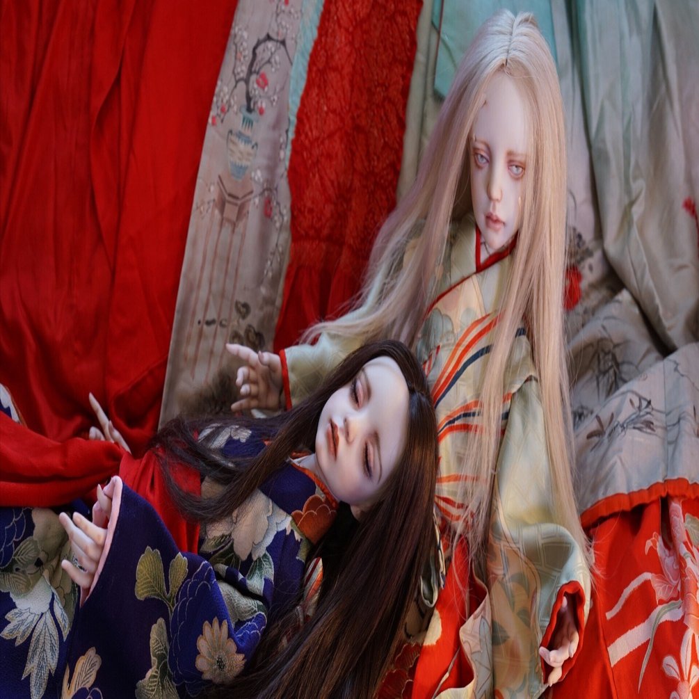 中川多理人形展③「靑の肖像」について｜中川多理 Tari Nakagawa