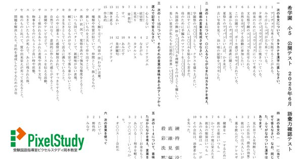 CHIKA　専用　灘中　中学受験　国語 1日目対策資料　4セット 灘中1日目対策語句教材（最新版：2025年リリース） | ひとりの国語