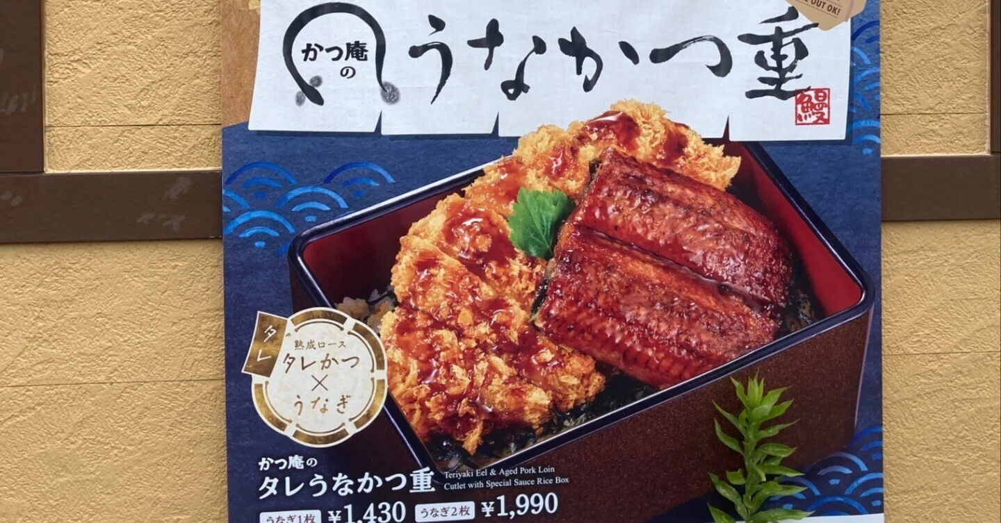 50円引きで「うなかつ重」を食べに行く｜柿生隠者（かきお・いんじゃ）