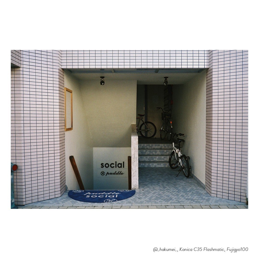 my camera] Konica C35 Flashmatic｜薄明