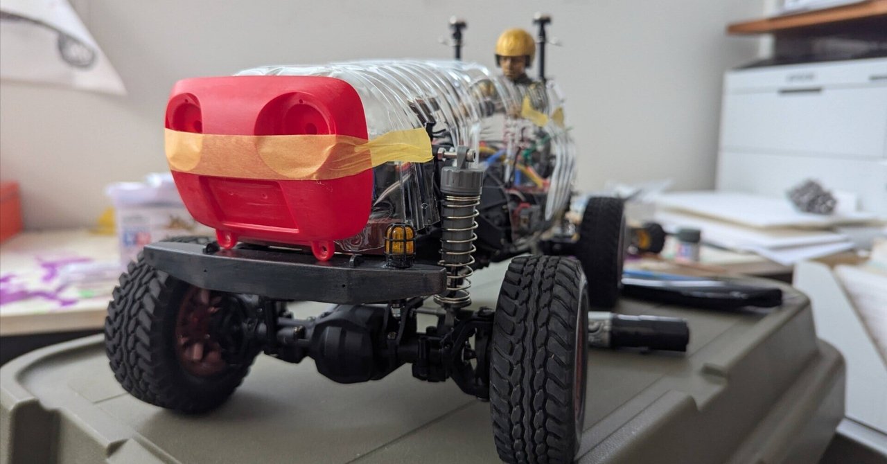 TAMIYA CC-02を登るようにカスタムしたろ｜huaaNOTE